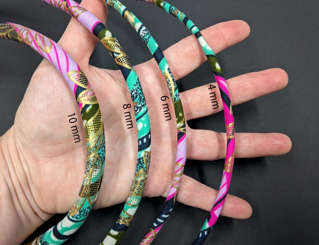 Collar a medida: tela, diámetro, longitud y montura a elegir