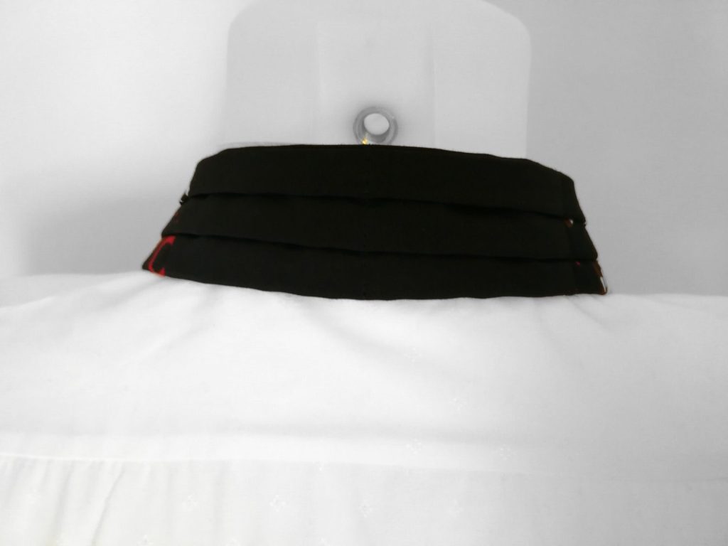 Cravatta Ascot in tessuto wax o giapponese, foto 5