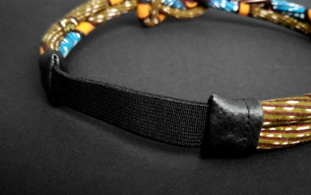 Haarband mit Achterknoten aus Wax-Stoff, Foto 3