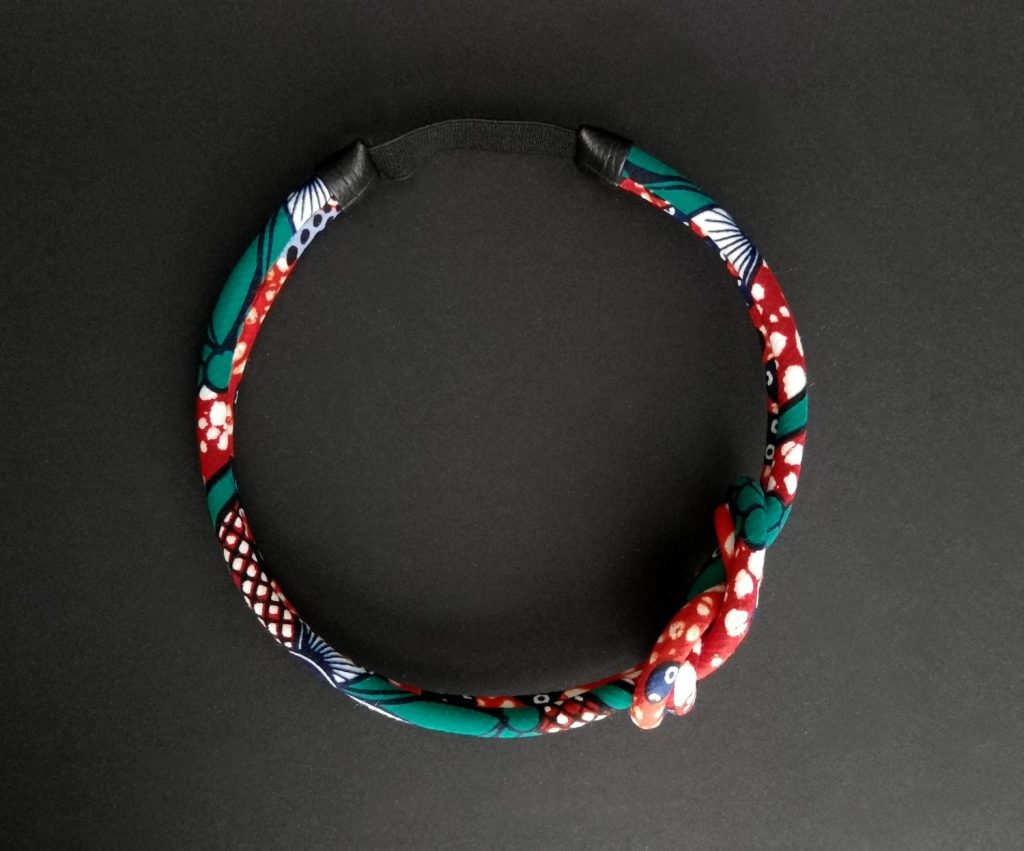 Haarband mit Achterknoten aus Wax-Stoff, Foto 7